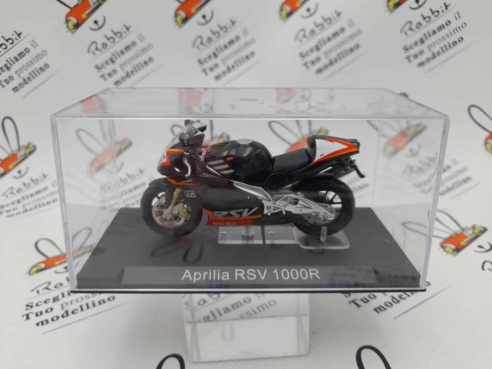 DIE CAST  APRILIA RSV 1000R  SCALA 1/24 - Rabbit Collection