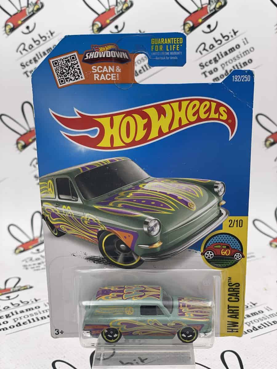 Die Cast Custom 69 Volkswagen Squareback Hw Art Cars Hot Wheels