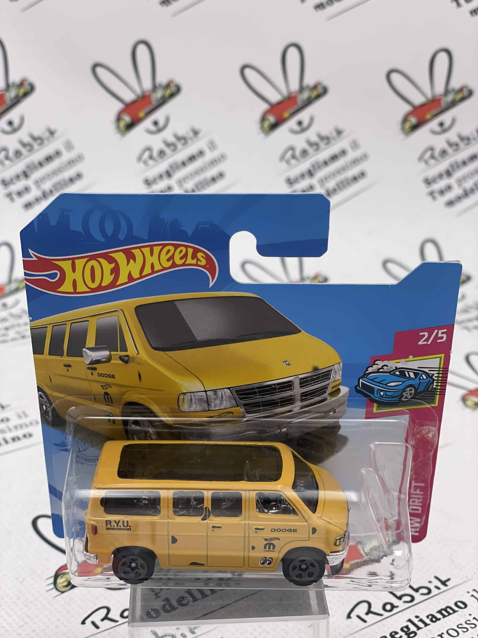 Die Cast Dodge Van 25 Hw Drift Hot Wheels Scala 164 Rabbit